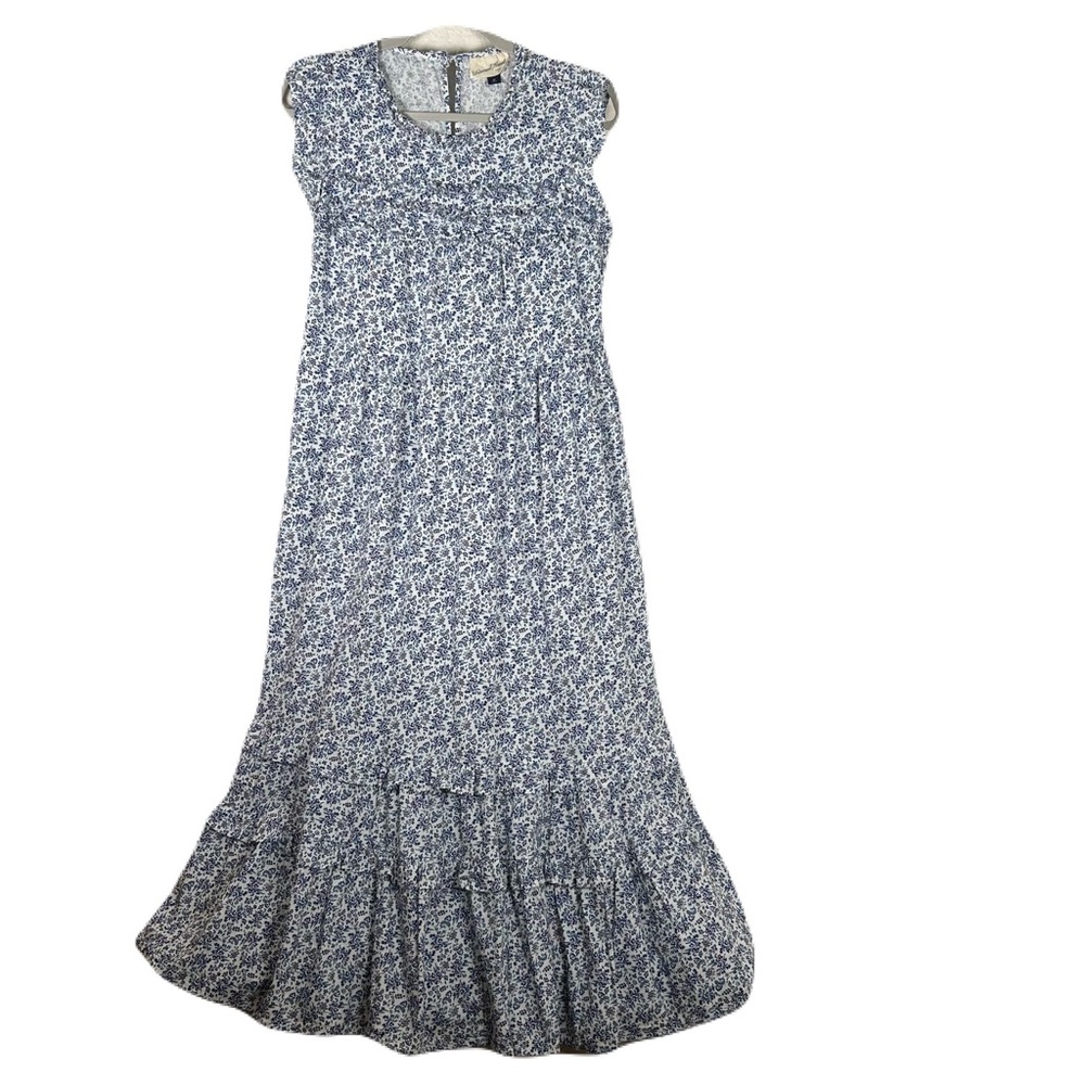 Universal Thread Blue Floral Midi Dress
